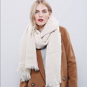 Free people koda scarf in cream